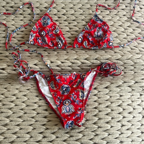 BANAHOT Red, White & Blue Bikini - Picture 2 of 5